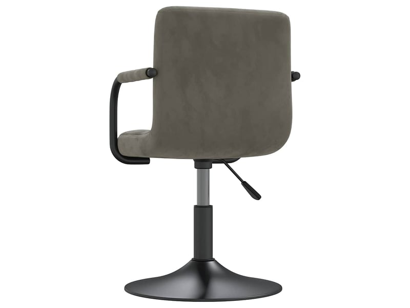  Tabouret de bar, chaise de bar gris clair velours shl47350  - Conforama E