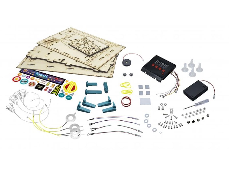  Pinball flipper diy a construire soi meme 2168 - Conforama D