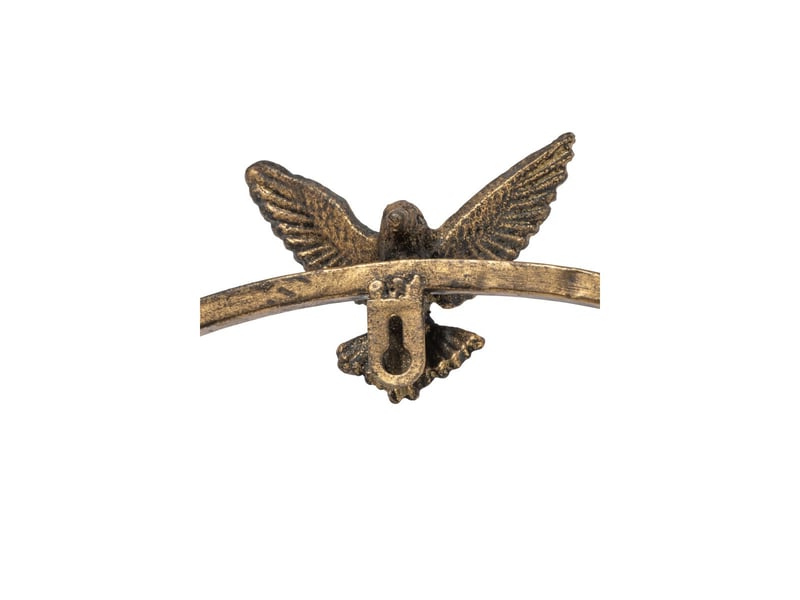  Horloge murale oiseaux vera 57cm doré  - Conforama D