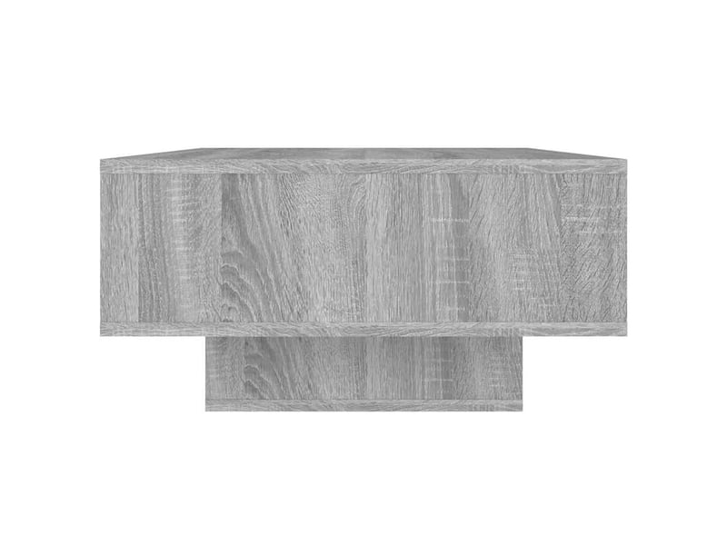  Table basse rectangulaire | table de salon sonoma gris 105x55x32 cm bois d'ingénierie  - Conforama E