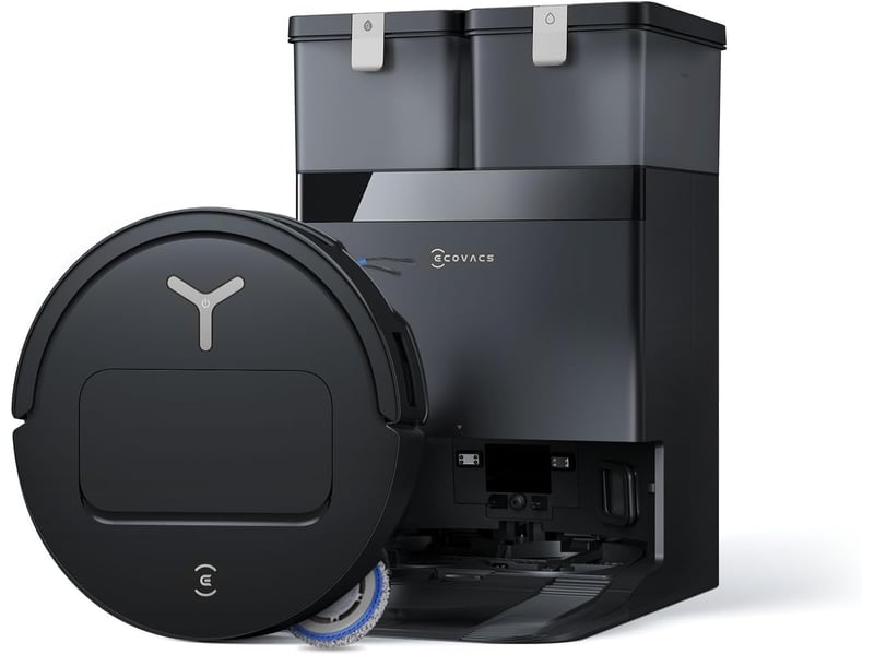  ECOVACS DEEBOT T50 Omni Gen3 Robot Aspirateur Laveur, 25000Pa, TruEdge 2.0, ZeroTangle 3.0, 81mm 25000Pa, AIVI 3D 2.0, 81mm - Conforama A
