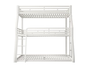 Lit superposé 140x200 cm <strong>ZOVIRA</strong> <strong></strong> coloris blanc