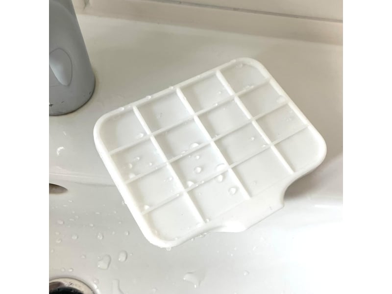  Porte-savon en silicone haute qualité - design anti-dérapant drainant  - Conforama E