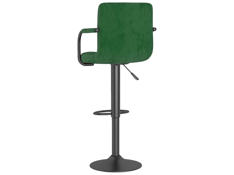  Tabouret de bar, chaise de bar vert foncé velours shl27169  - Conforama E