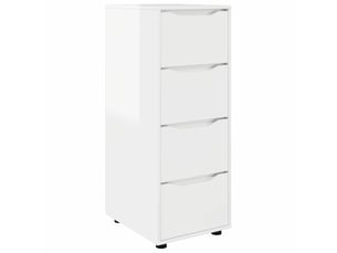 Commode 1 tiroir(s) <strong></strong> <strong></strong> coloris blanc largeur 40 cm