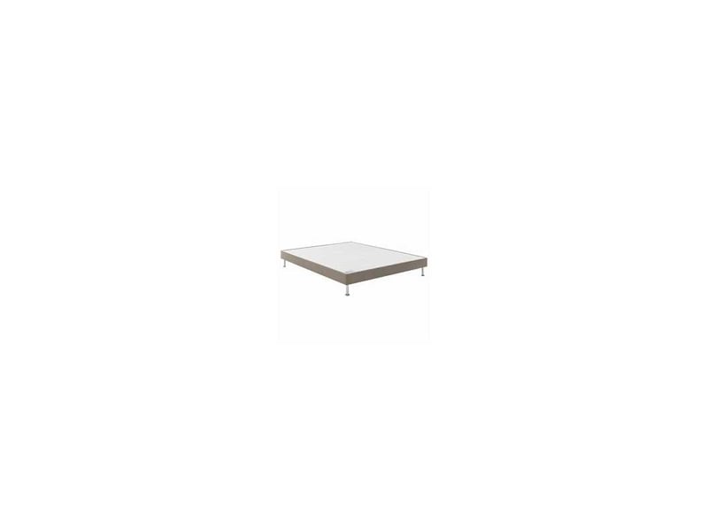  Sommier tapissier ferme moka 2x100x200 cm 14 cm hauteur 2 places 7792280 - Conforama A