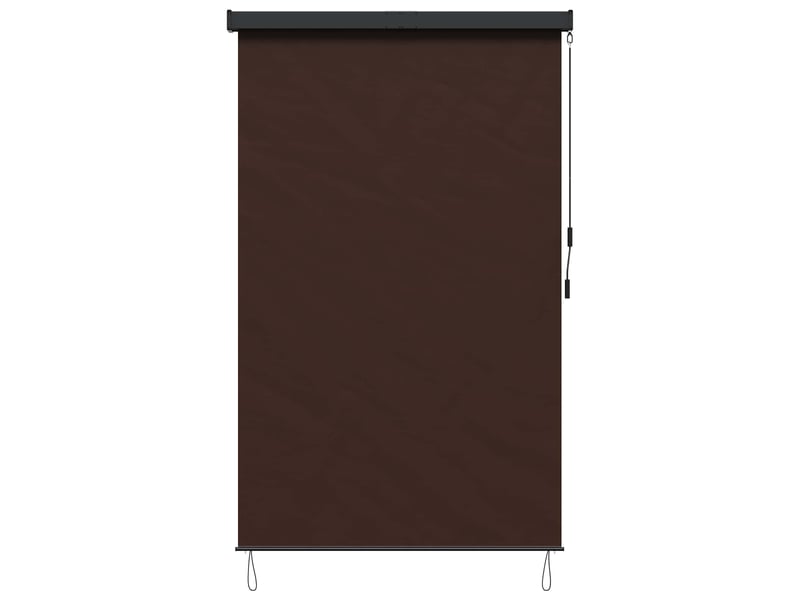 Store enrouleur, store à rouleau marron 140 x 250 cm tissu et aluminium cf45295 - Conforama D