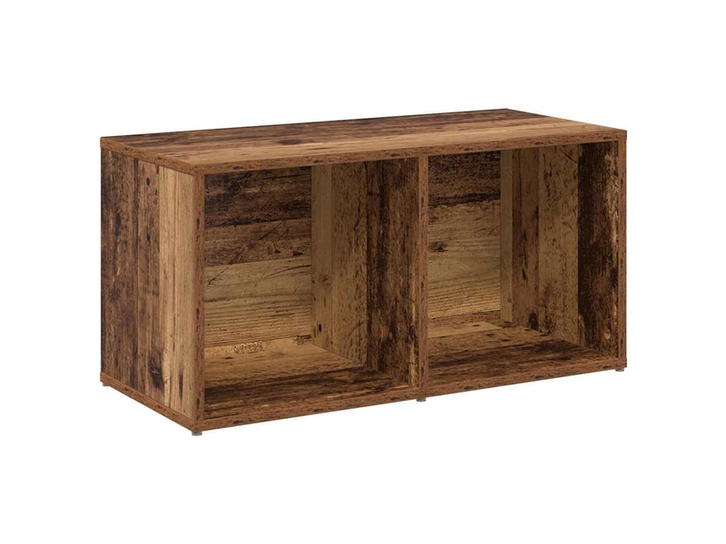  Ensemble meuble tv - banc tv - meuble de rangement 2 pcs bois ancien bois d'ingénierie  - Conforama E