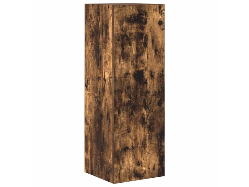  Ensemble de meubles tv 3 pcs chêne fumé bois d'ingénierie shl33907  - Conforama D
