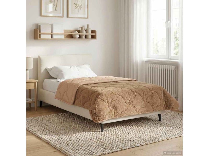  Duvet - couette complet toute l'année 135 x 200 cm non taupe respirant  - Conforama E