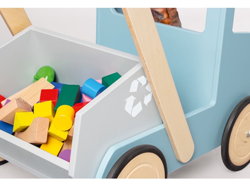  Pinolino kipplaster fred  chariot de marche  laqué  mdf laqué multicolore 269485 - Conforama D