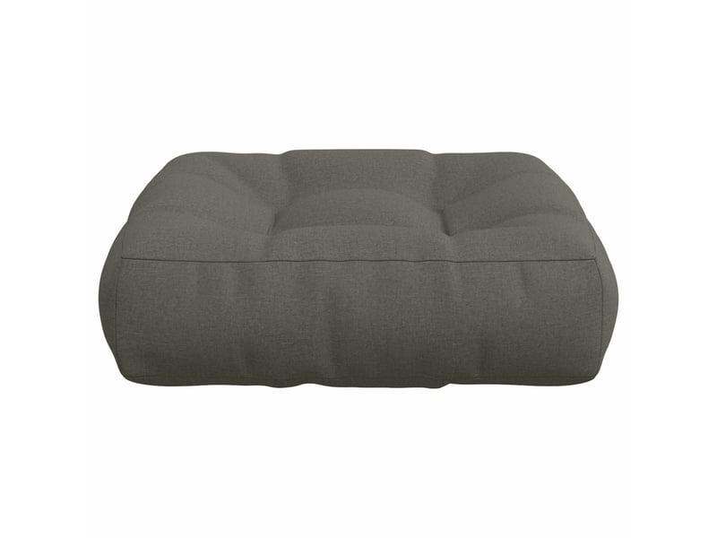 Lot de 4 coussins de siège, coussins d'assise vianen 100 % polyester gris cf60656 - Conforama D