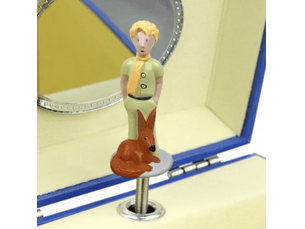 Tirelire a musique le petit prince etoiles - bleu - figurine petit prince
