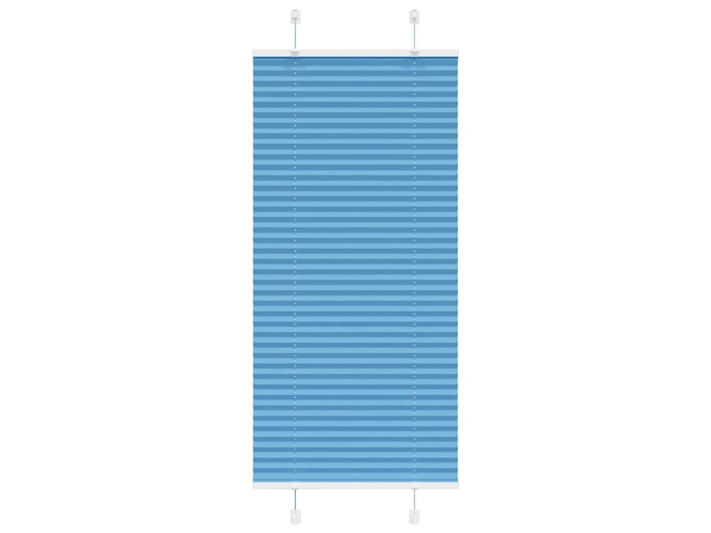  Store plissé, store de fenêtre bleu 65x150 cm largeur du tissu 64,4 cm polyester cf46799  - Conforama B