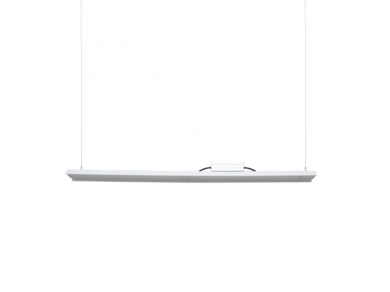  Cloche led industrielle abrila mendel 120 w 20400 lm 5000 k argenté 7 x 10 x 118 cm A14051256S - Conforama C