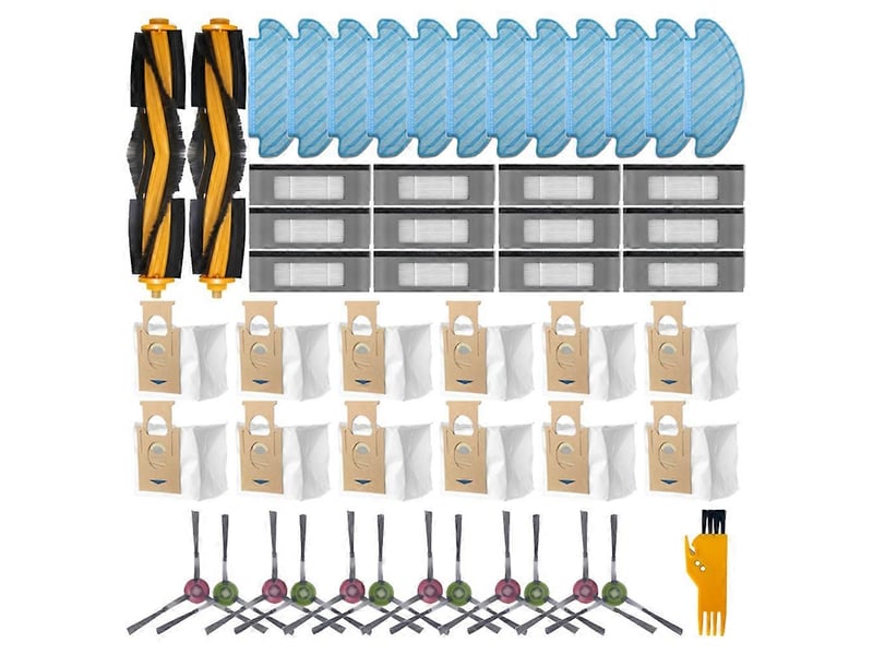  For deebot ozmo t8+ t8 t8 max n8 plus n8 pro main side brush filter mop cloth dust bag parts  - Conforama A