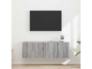Meuble tv coloris gris 1 cm <strong></strong>  <strong></strong>