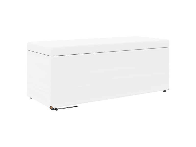  Tabouret de salon blanc 101x41x40 cm  - Conforama A
