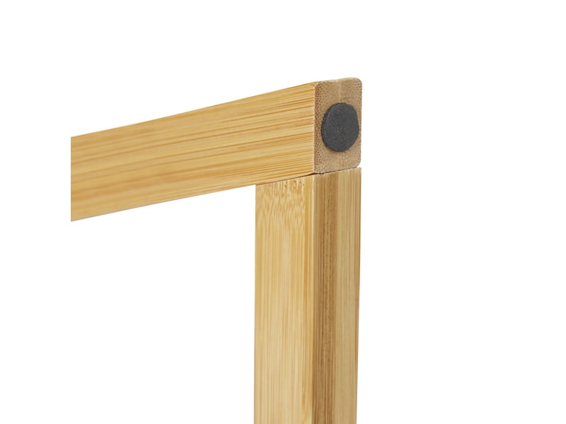 Porte-serviettes sur pieds 4 barres salle de bain séchage rapide design élégant en bambou naturel 13_0007559  - Conforama D