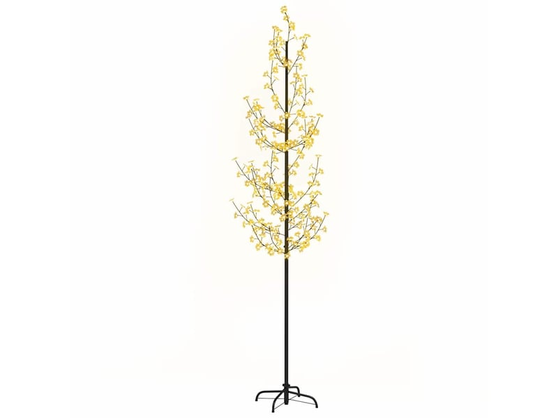  Arbre de noël - sapin à led fleur de cerisier 368 led blanc chaud 300 cm  - Conforama A