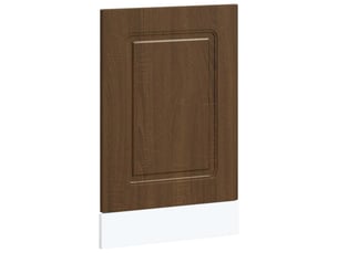 Panneau de lave-vaisselle kalmar chêne marron 45x1,5x57cm