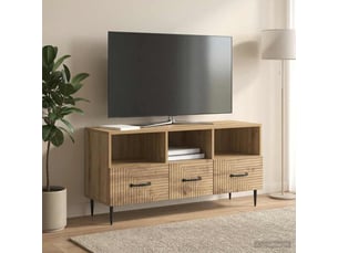 Meuble tv coloris marron 102 cm <strong></strong>  <strong></strong>