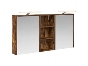 Ensemble de meubles de salle de bain 3 pcs 116x16x62.5 cm shl1896