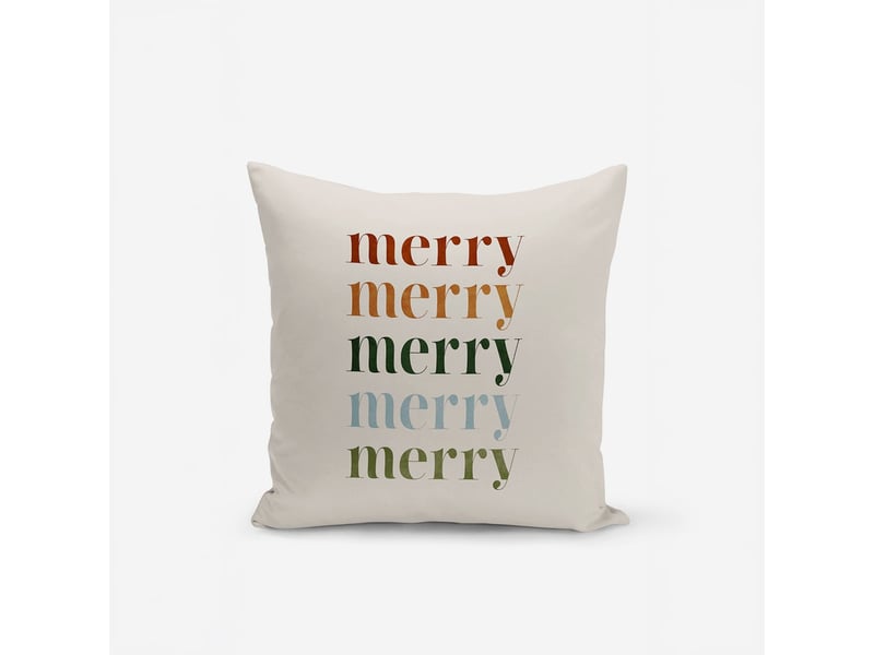  Housse de coussin de noël en polyester luminary  - Conforama A