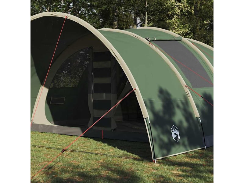  Tente tunnel, tente de camping 8-personnes 8 personne vert  - Conforama C
