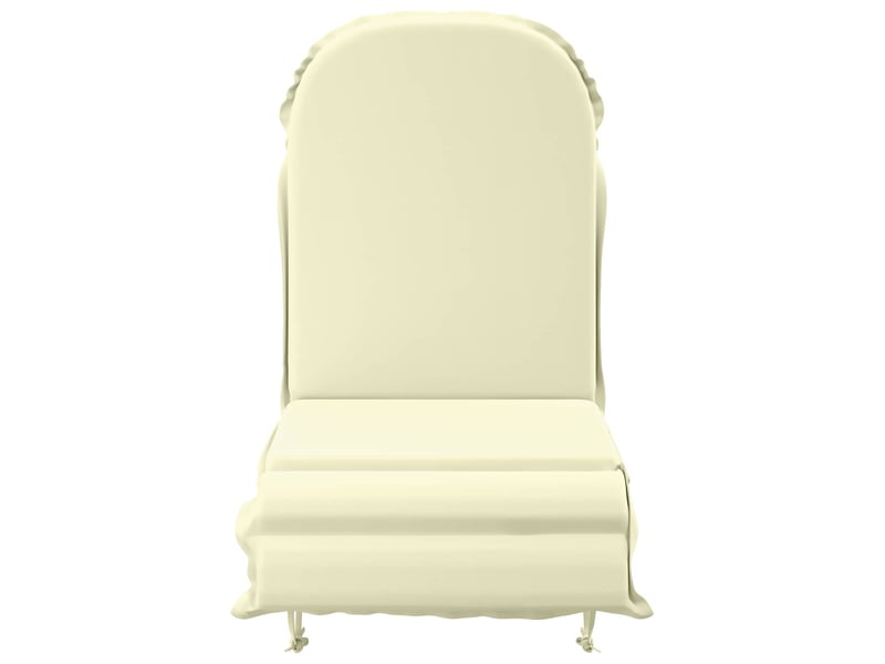 Coussin de transat ensoleillé, coussin pour bain de soleil gemert 100 % polyester crème cf56033 - Conforama D