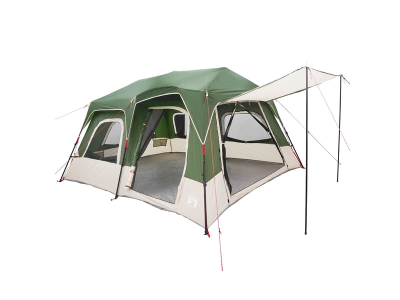 Tente instantanée, tente de camping 8 personne vert - Conforama A