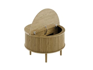 Table basse  coloris naturel <strong>COVREO </strong> <strong></strong>