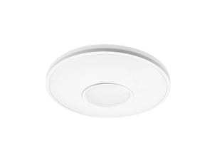 Plafonnier led fabrilamp perote blanc 36 w 3528 lm 3000-4000-6500 k ø39 cm télécommande