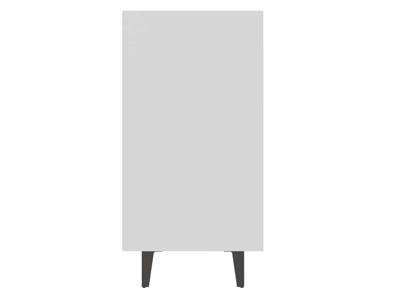  Buffet - bahut - meuble de rangement blanc 103,5x35x70 cm bois d'ingénierie  - Conforama E