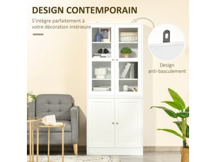 Bureau enfant 76 cm coloris blanc
