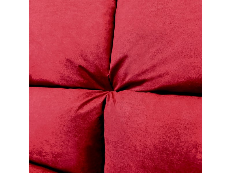 Banquette clic clac 3 places rouge - vanan Vanan04 - Conforama R