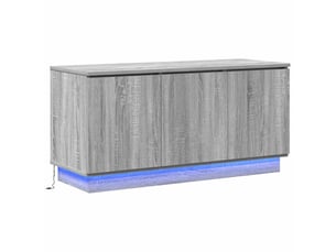 Meuble tv coloris gris 100 cm <strong></strong>  <strong></strong>