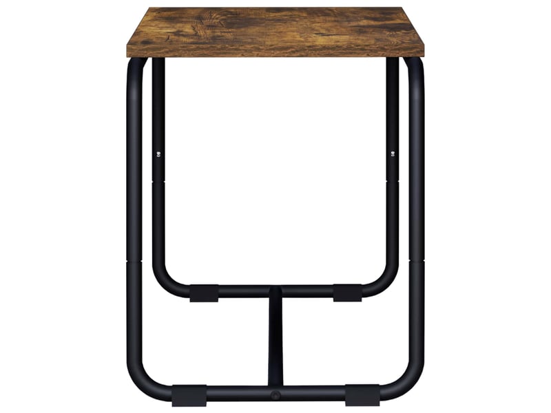  Meuble tv moderne, banc tv 80x35,5x42 cm chêne fumé bois d'ingénierie  - Conforama D