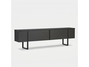 Meuble tv coloris noir 180 cm AHD AMAZING HOME DESIGN 754NRD1103