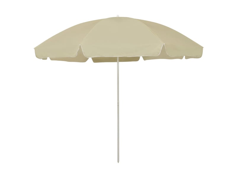  Parasol de plage jaune sable 300 cm 02_0008399  - Conforama A