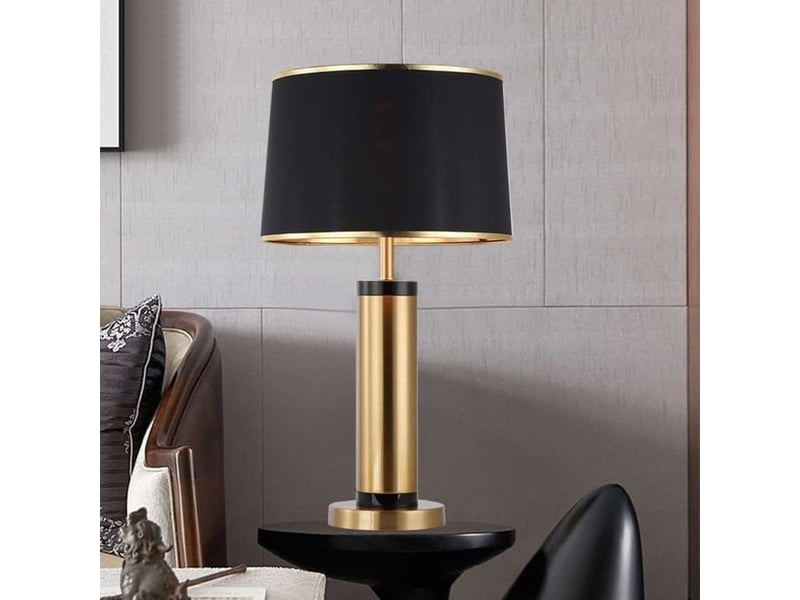  Lampe de table à douille e27 lampe de chevet créative (ampoule non fournie)  - Conforama C