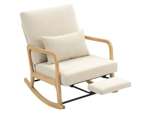 Fauteuil fixe  <strong>ROLIPO</strong> Bois beige
