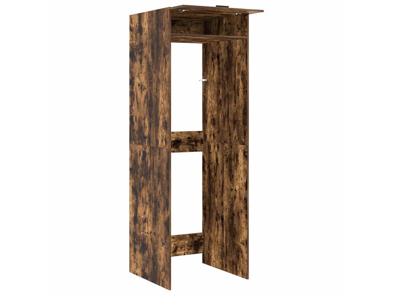  Armoire pour machine à laver chêne fumé 67,5x68x200 cm  - Conforama E