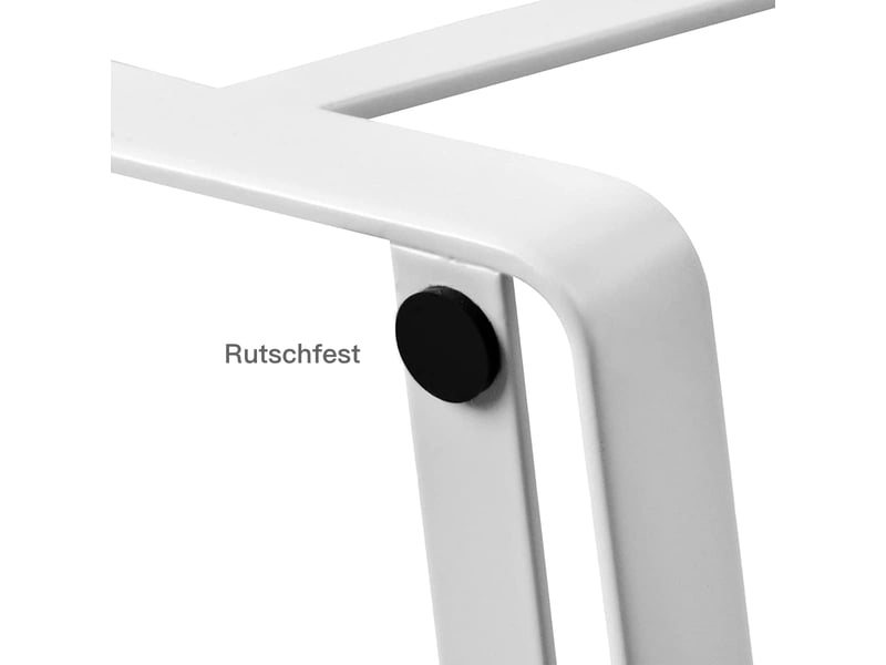 (blanc) support multifonctionnel pour couvercles de casseroles et cuillères de cuisine - acier - pour couvercles de casseroles, cuillères de cuisine - Conforama E