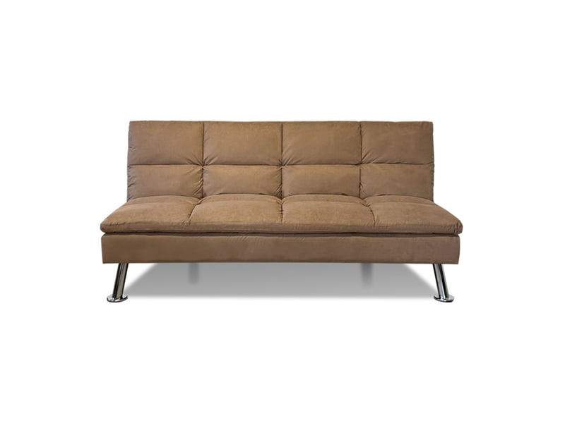 Banquette clic clac 3 places marron - vanan Vanan03 - Conforama A