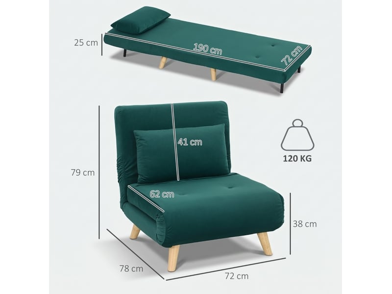  Fauteuil compressé compact en tissu bicolore crème et marron, assise enveloppante en mousse pour coin lecture  - Conforama C