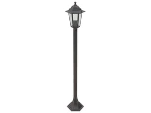 Lot de 6 lampes de jardin à piquet fonctionnelles ambiance 110 x 19 cm en aluminium bronze 02_0045887