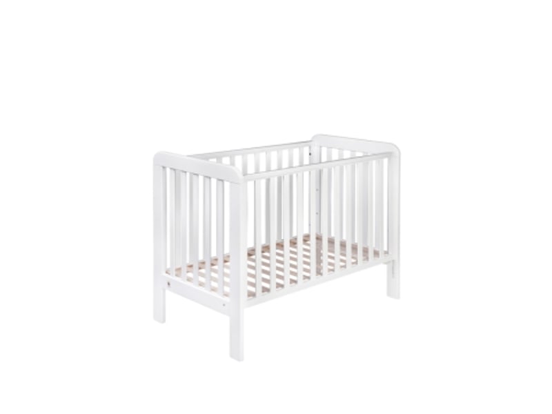 Yappylull - lit bébé 120x60 cm - blanc 4754010388608 - Conforama A