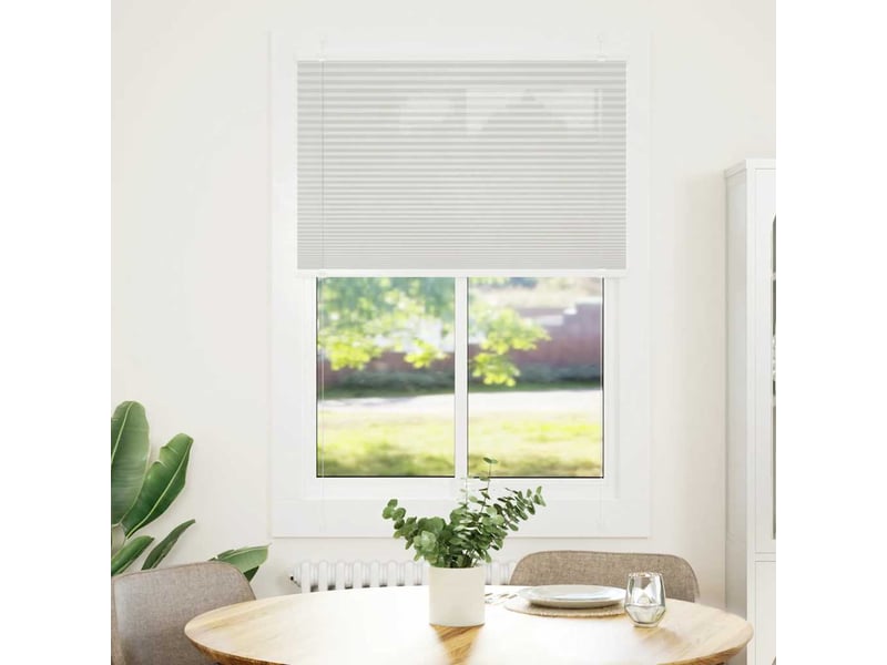  Store plissé, store de fenêtre gris clair 95x150 cm largeur du tissu 94,4 cm cf46914  - Conforama A