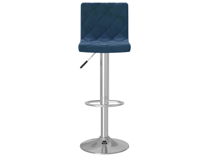  Lot de 2 tabouret de bar, chaise de bar bleu velours shl68529  - Conforama D